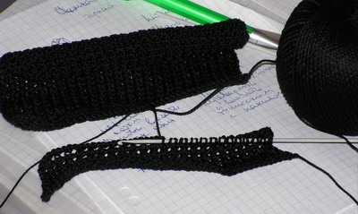 Тунисское вязание. Вязание длинным крючком
